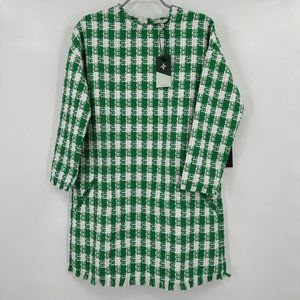 Tuckernuck | Dresses | Tuckernuck Womens Emerald Green Georgette Dress Sz M Nwt Tweed Check Shift Mini | Poshmark Tuckernuck | Dresses | Tuckernuck Womens Emerald Green Georgette Dress Sz M Nwt Tweed Check Shift Mini | Poshmark